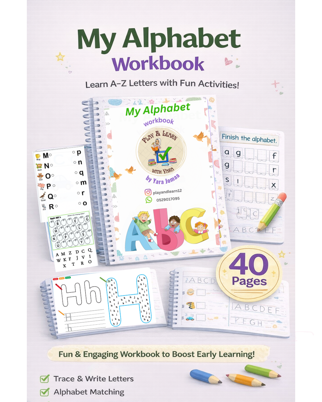 Alphabet set (Book & Workbook)