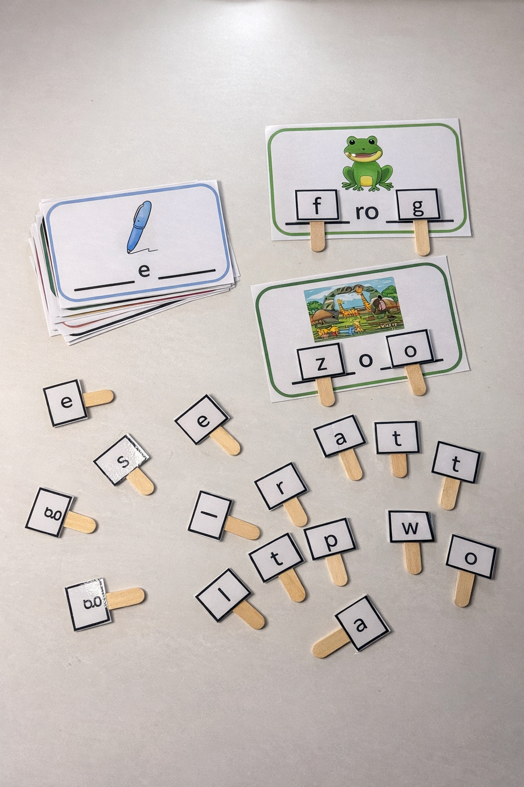 First & Last Sound Matching Activity