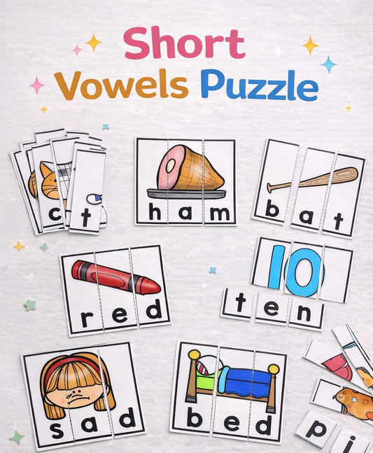 Short Vowels Puzzle