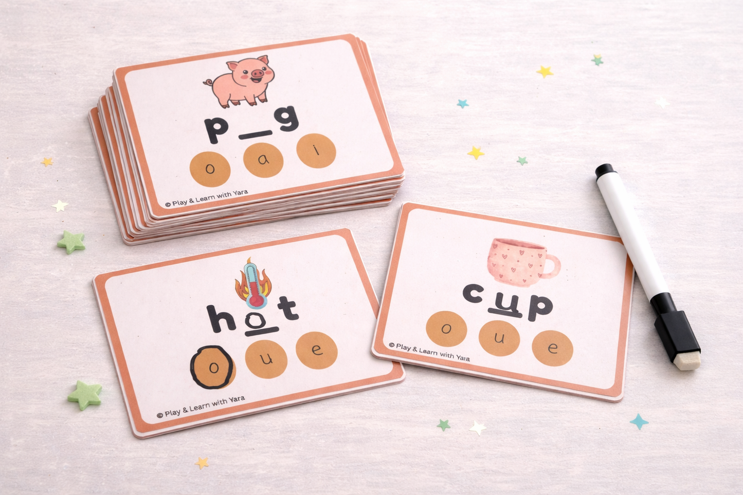 Missing Vowels Cards