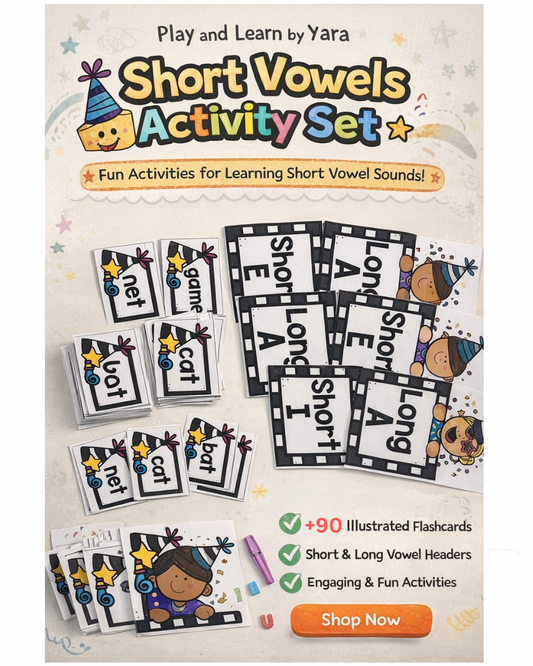 Short & Long Vowel Sorting Activity