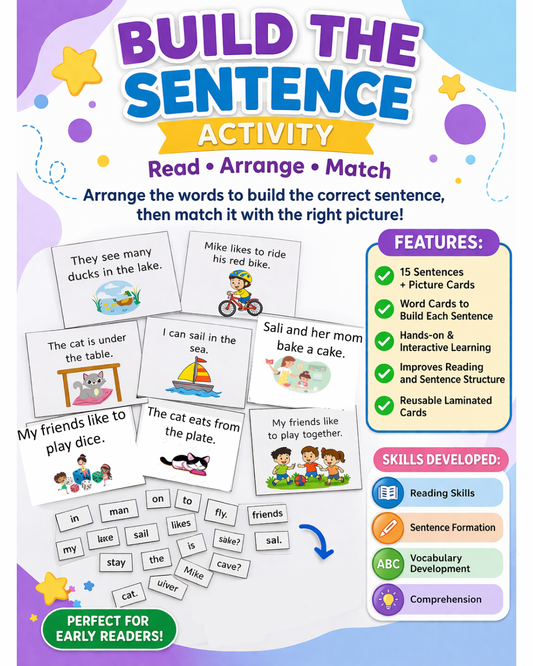 Build the Sentence Activity
