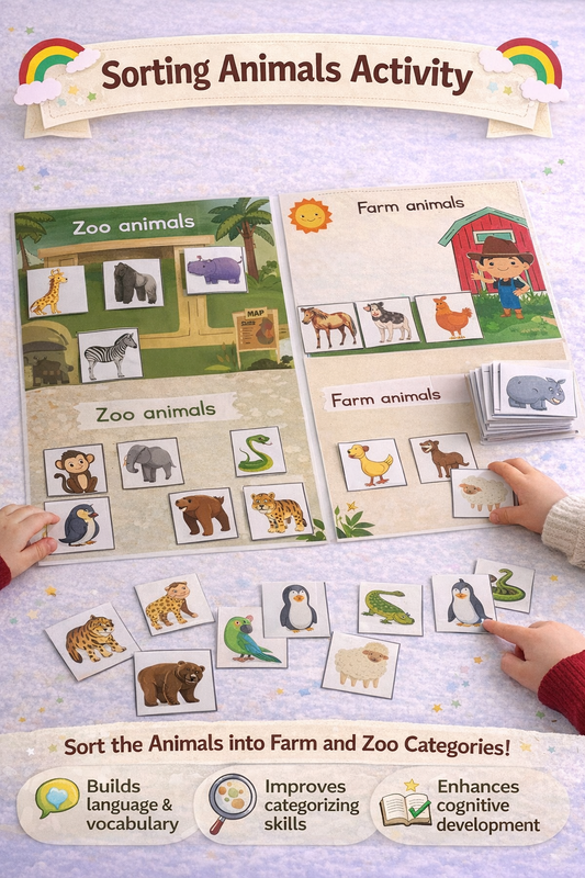 Sorting Animals Activity