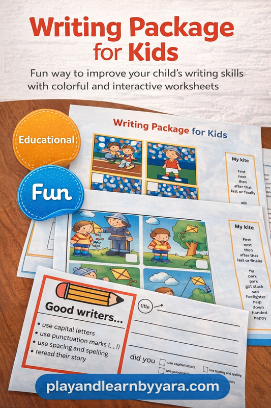 Writing Skills Activity ✏️🎨